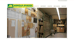 Desktop Screenshot of krause-baustoffe.de